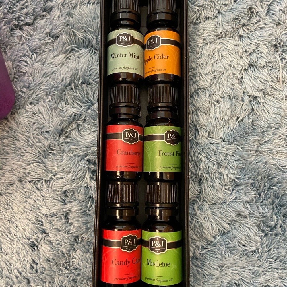 P and J  fall/winter oils